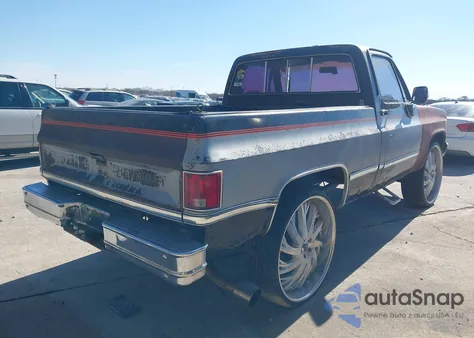 1984 Chevrolet C10 z USA, uszkodzony, nr VIN 1GCDC14HXES145430